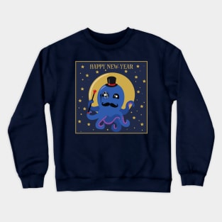 Octopus New Year Crewneck Sweatshirt